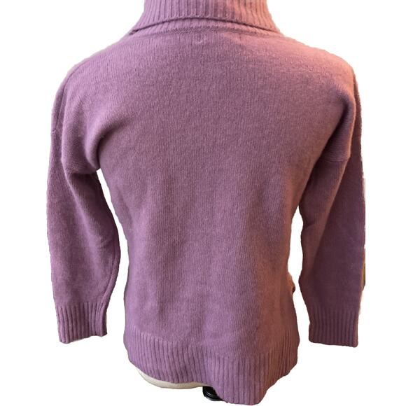 Women’s Cozy Cashmere Blend Sweater , Lilac, Women’s Small, Bartolini Brand EUC - Picture 3 of 8